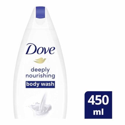 DOVE DEEPLY NOURISING MOISTURISING REAM BODY WASH (6pack X 450ML)