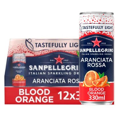 San Pellegrino Aranciata Rossa (Blood Orange) 12 X 330Ml