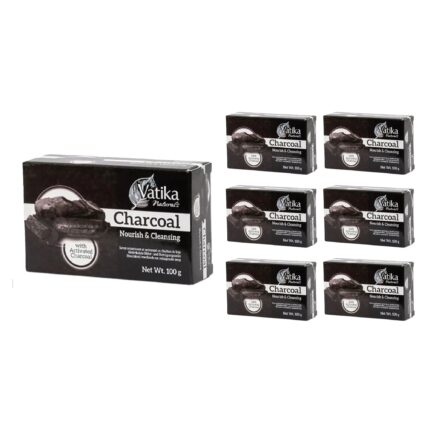 Dabur Vatika Charcoal Soap 100G x 6