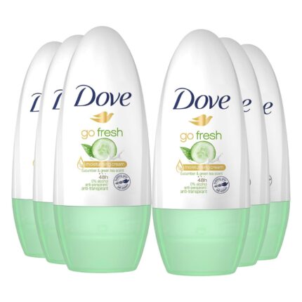 Dove Go Fresh Cucumber & Green Tea 50ML x 6