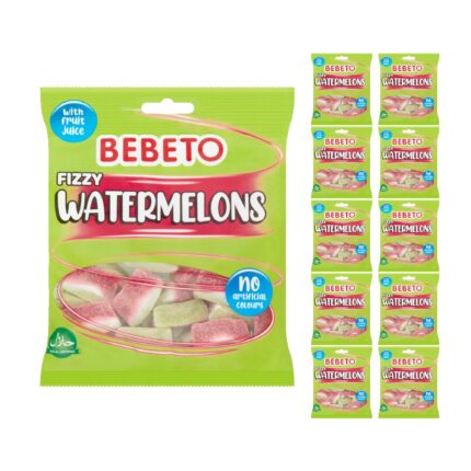 Bebeto Fizzy Watermelons 150g x 10