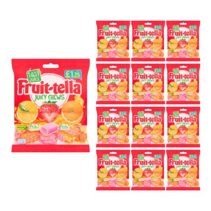 Fruit-tella Juicy Chews 135g x 12