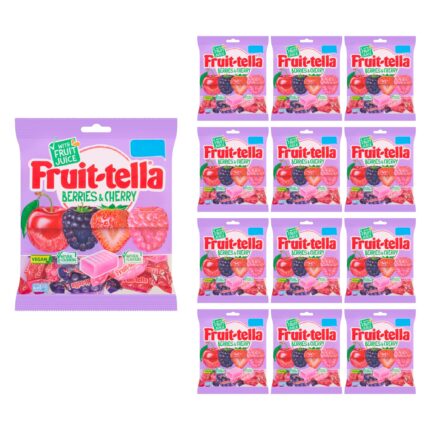 Fruit-tella Berries & Cherry 135G x 12