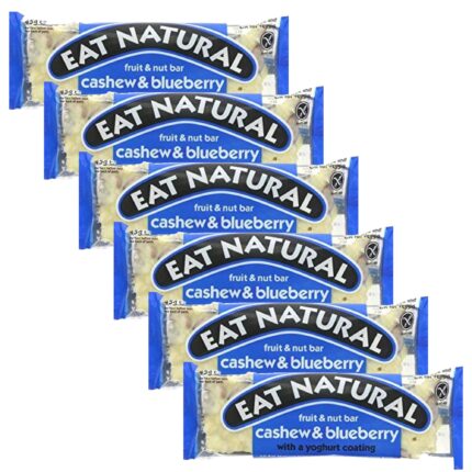 Eat Natural Cashew And Blueberry 45g x 6