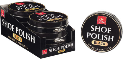 JUMP BLACK SHOE POLISH TIN