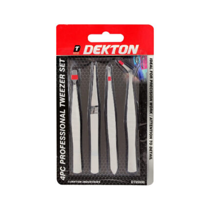 DEKTON 4 PIECE PROFESSIONAL TWEEZER