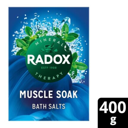 RADOX BATH SALT MUSCLE SOAK (6pack X 400G)