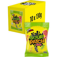 Sour Patch Kids Watermelon Flavour Sweets 130g x 10